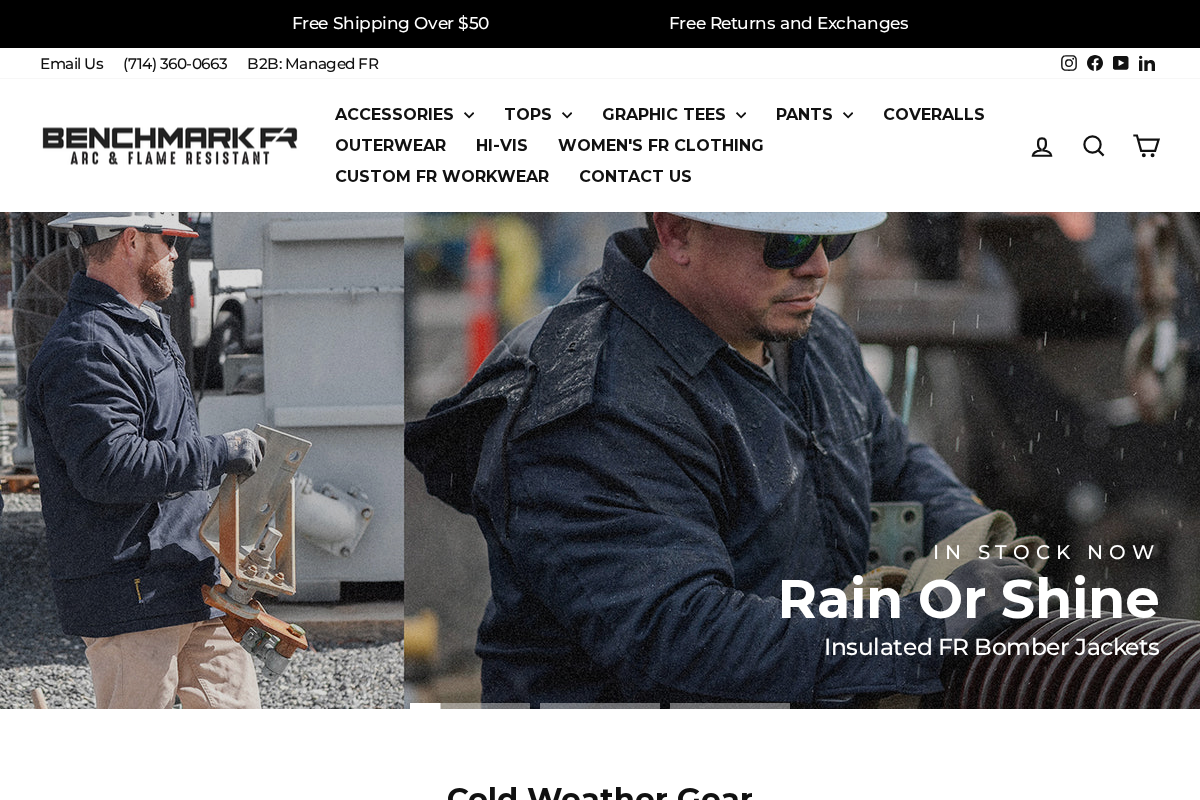 Benchmark FR homepage screenshot