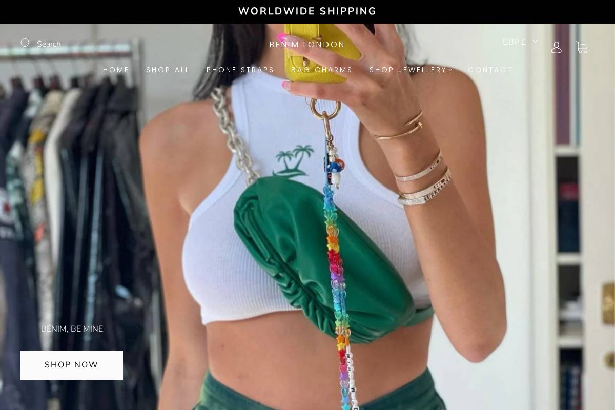 benimlondon.com homepage screenshot