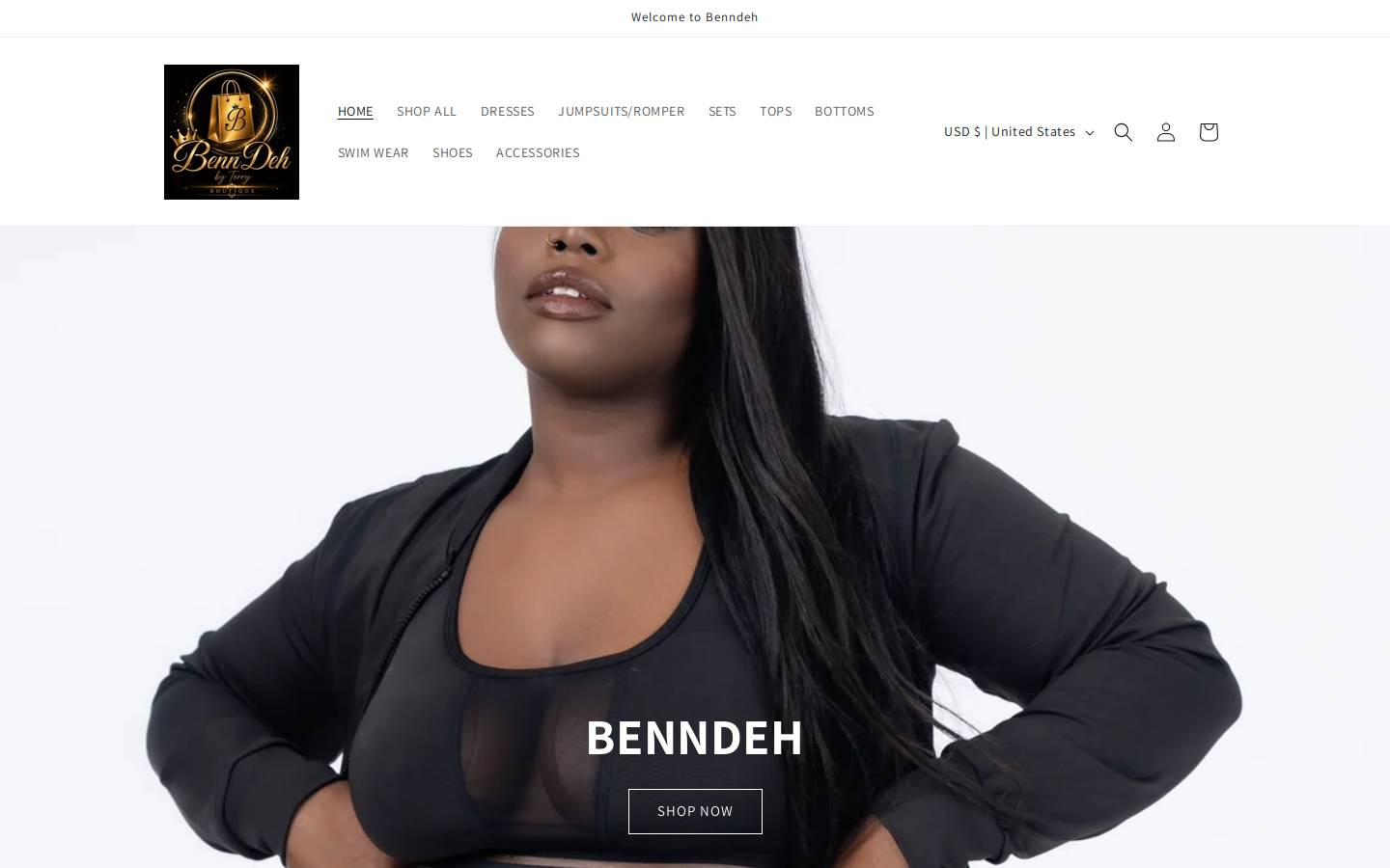 benndeh.com homepage screenshot
