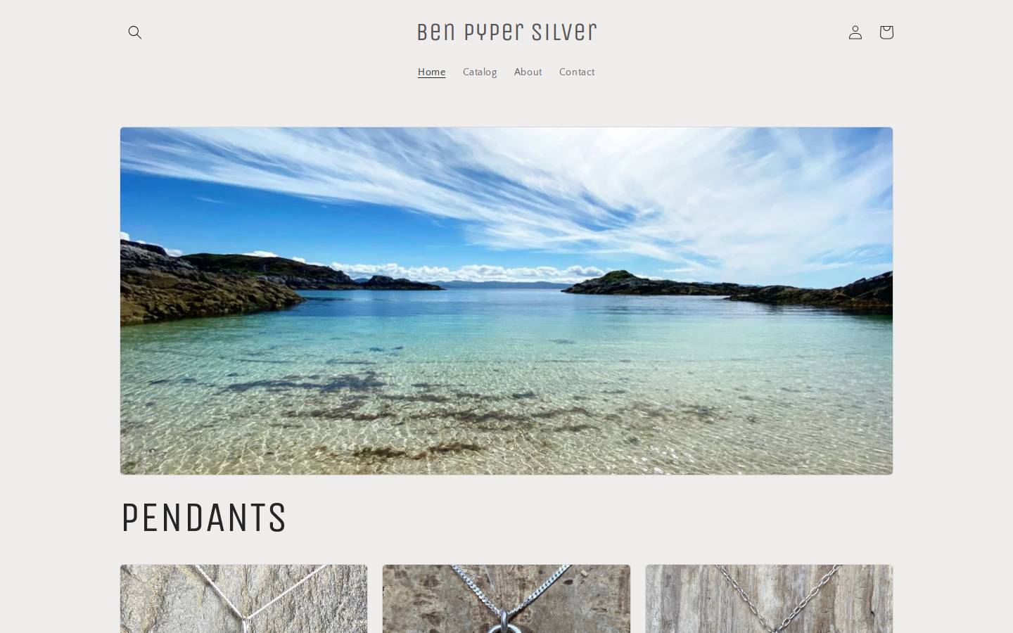 benpyper.com homepage screenshot