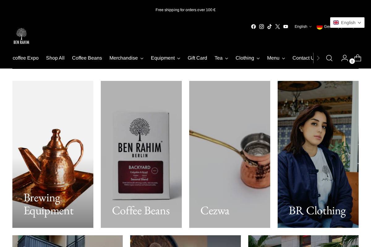 Benrahim homepage screenshot