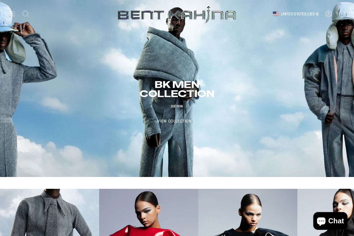 BENT KAHINA homepage screenshot