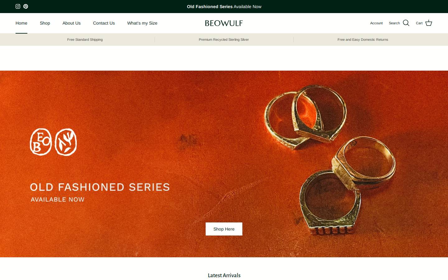 beowulf.com.au homepage screenshot
