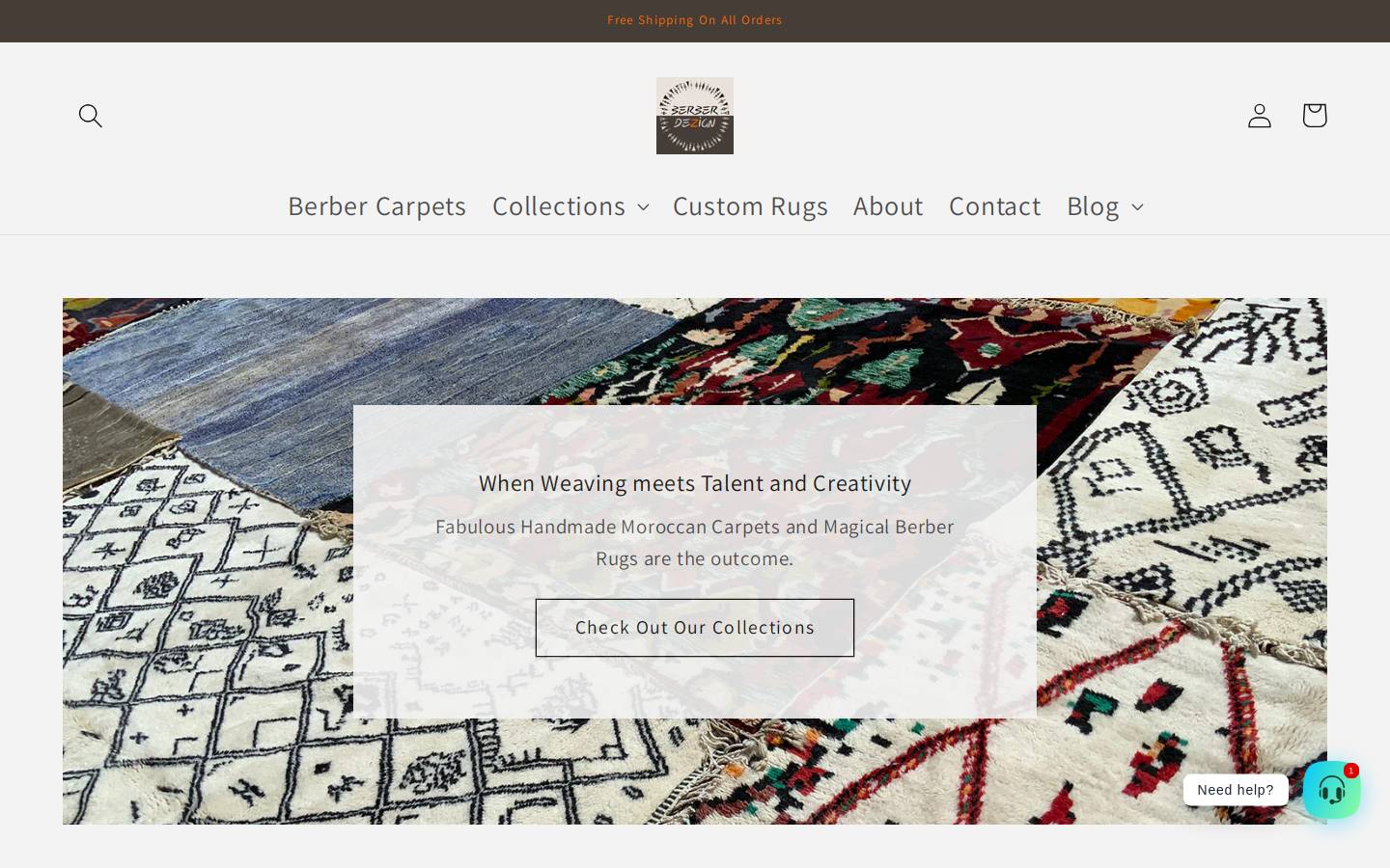berberdezign.com homepage screenshot