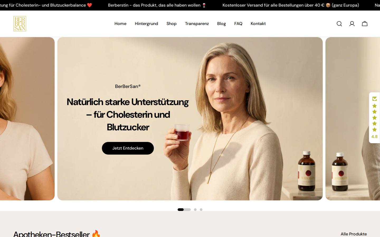 berbersan.com homepage screenshot