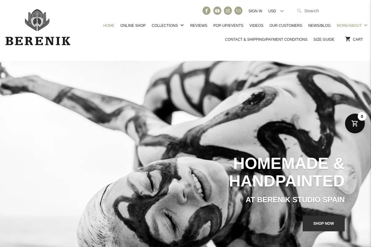 berenik.ch homepage screenshot