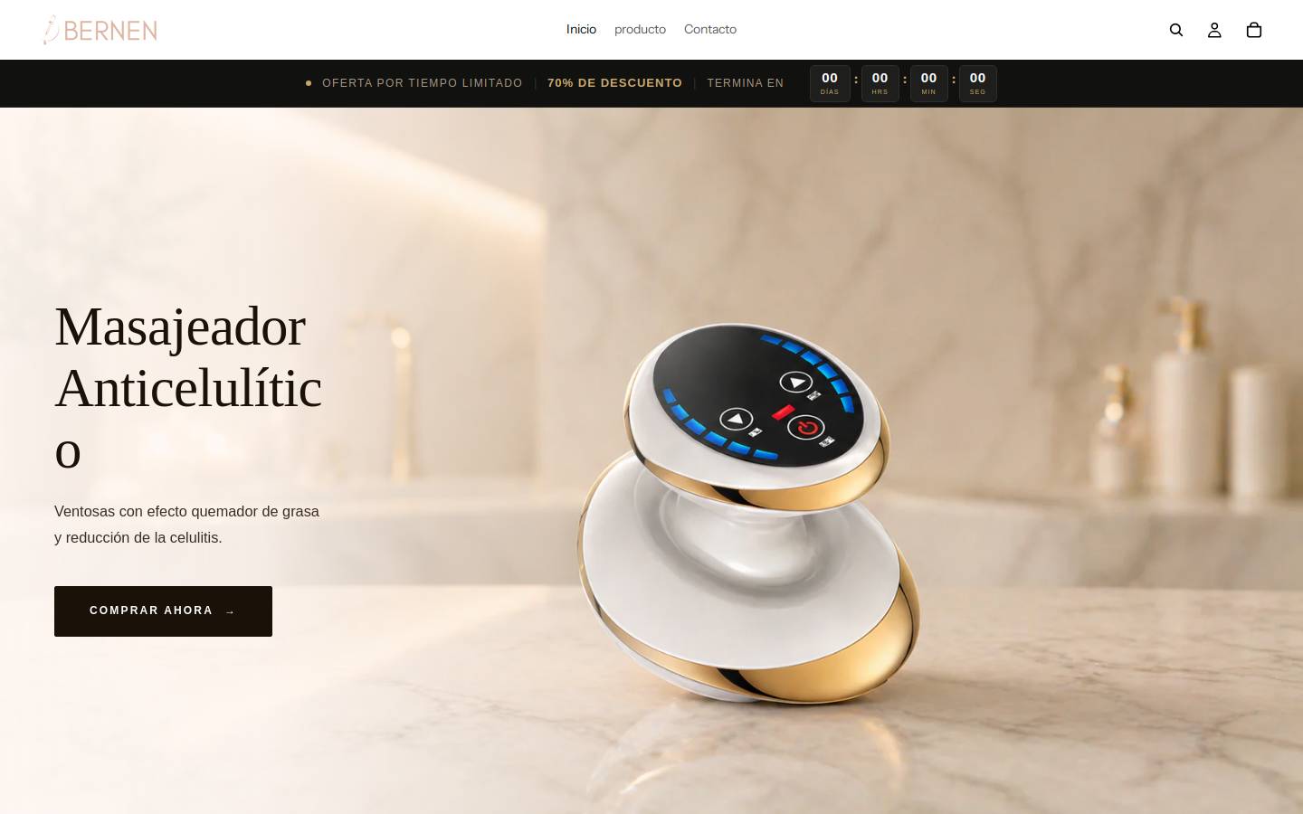 bernen.com homepage screenshot