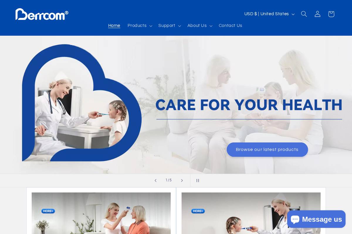 berrcomonline.com homepage screenshot