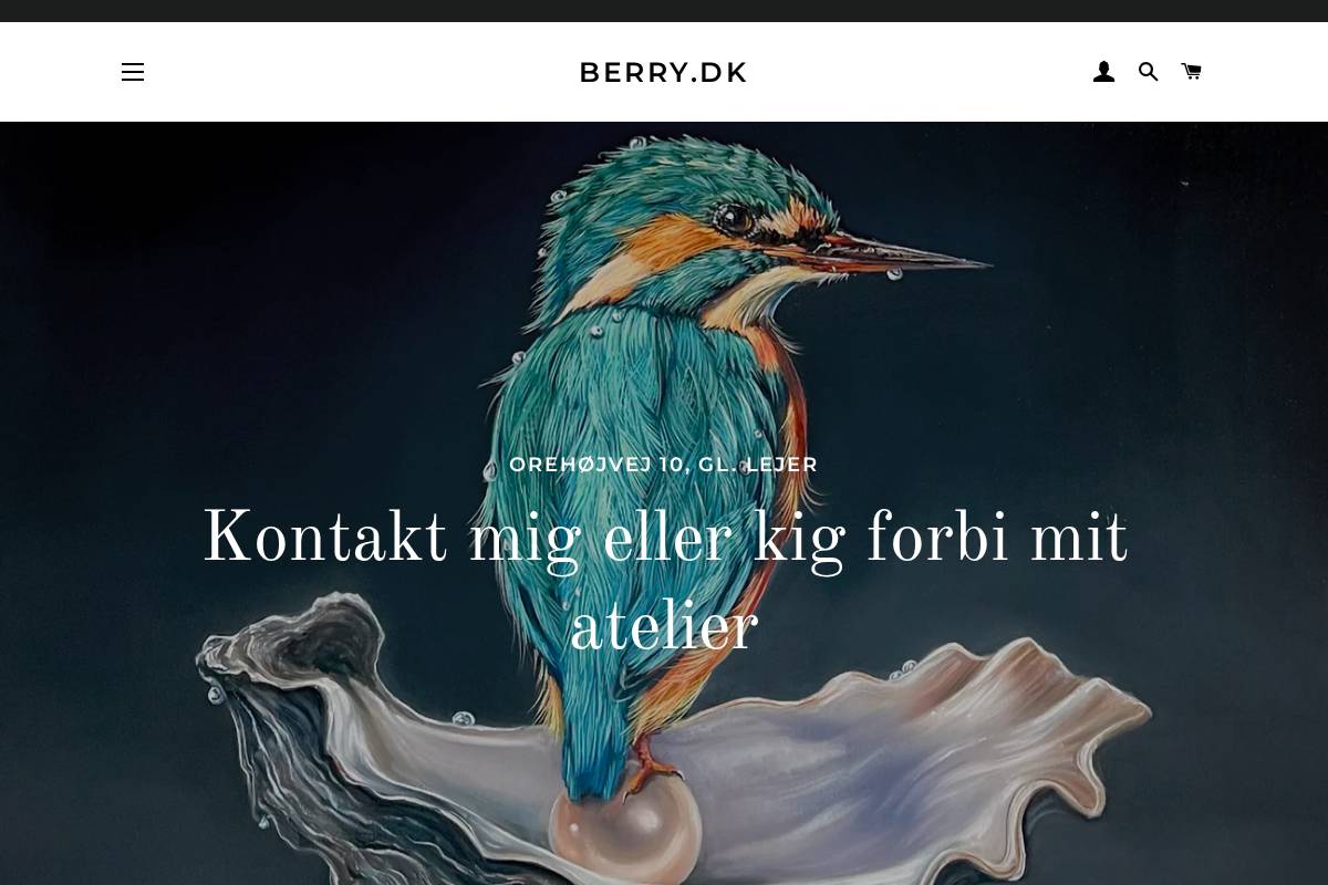 berry.dk homepage screenshot