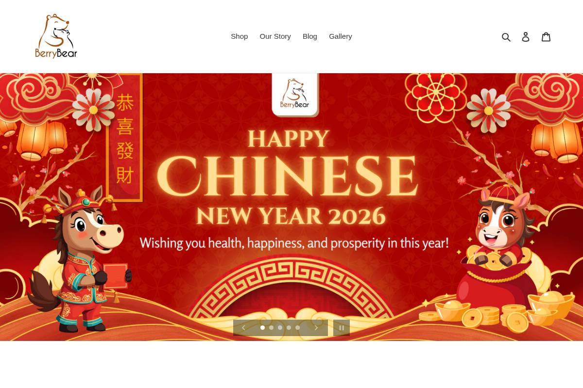 berrybear.sg homepage screenshot