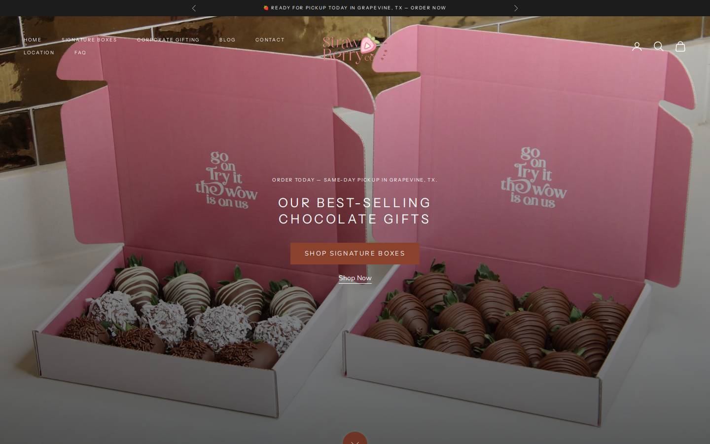 berrydeluxe.com homepage screenshot