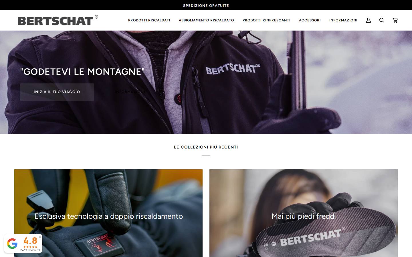BERTSCHAT® homepage screenshot
