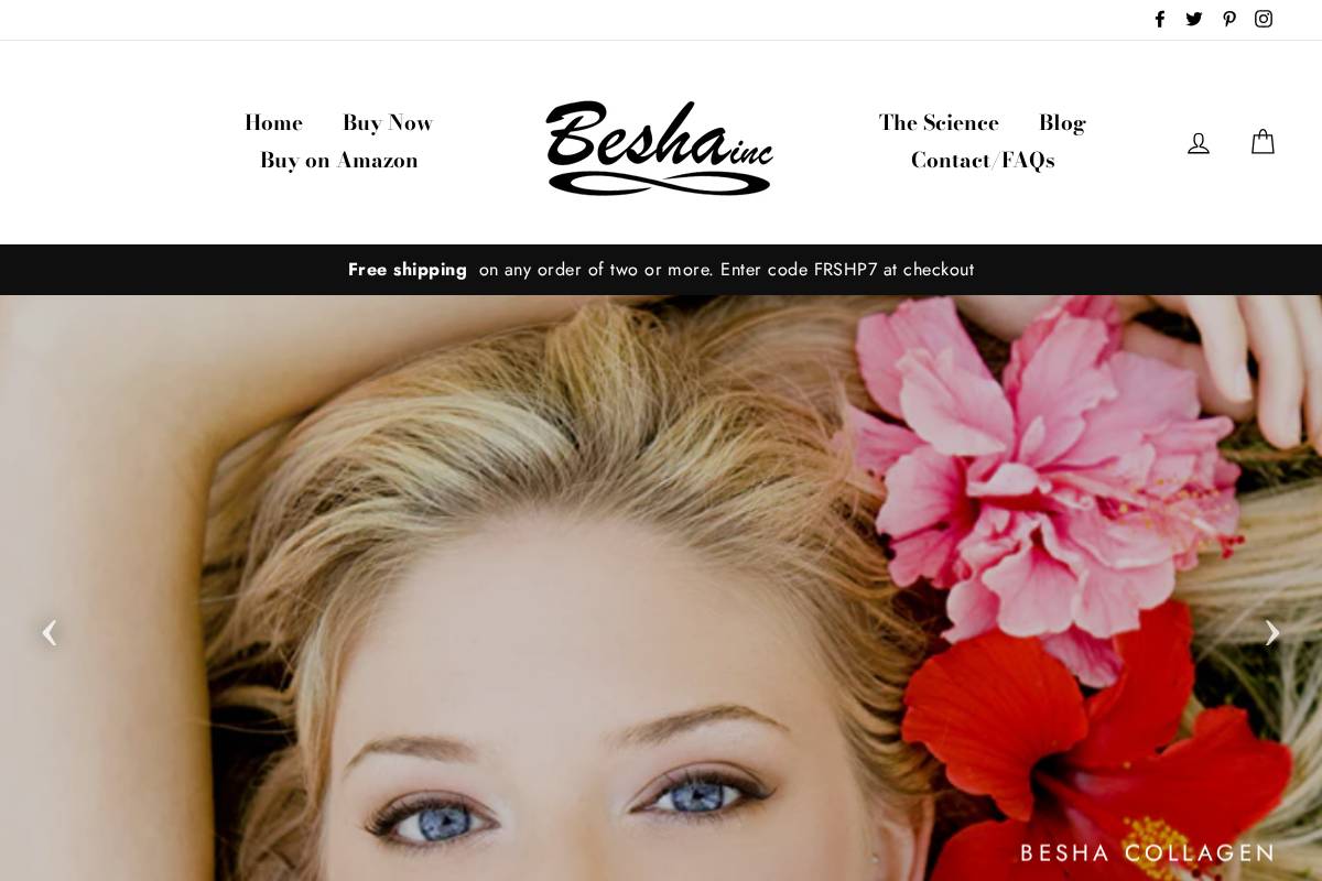 beshainc.com homepage screenshot