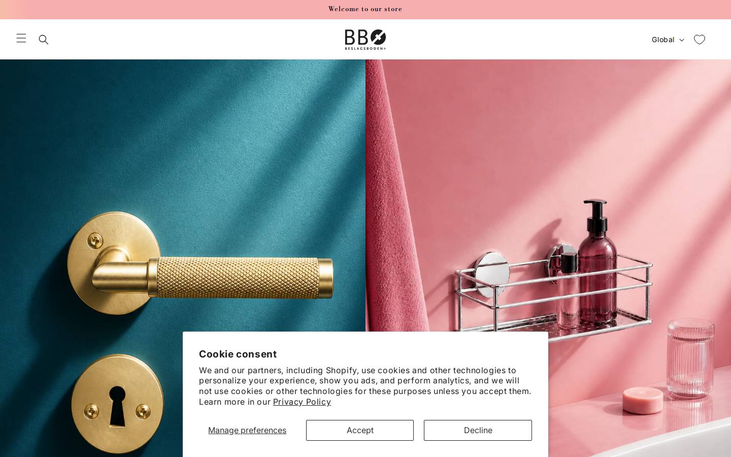 beslagsboden.se homepage screenshot