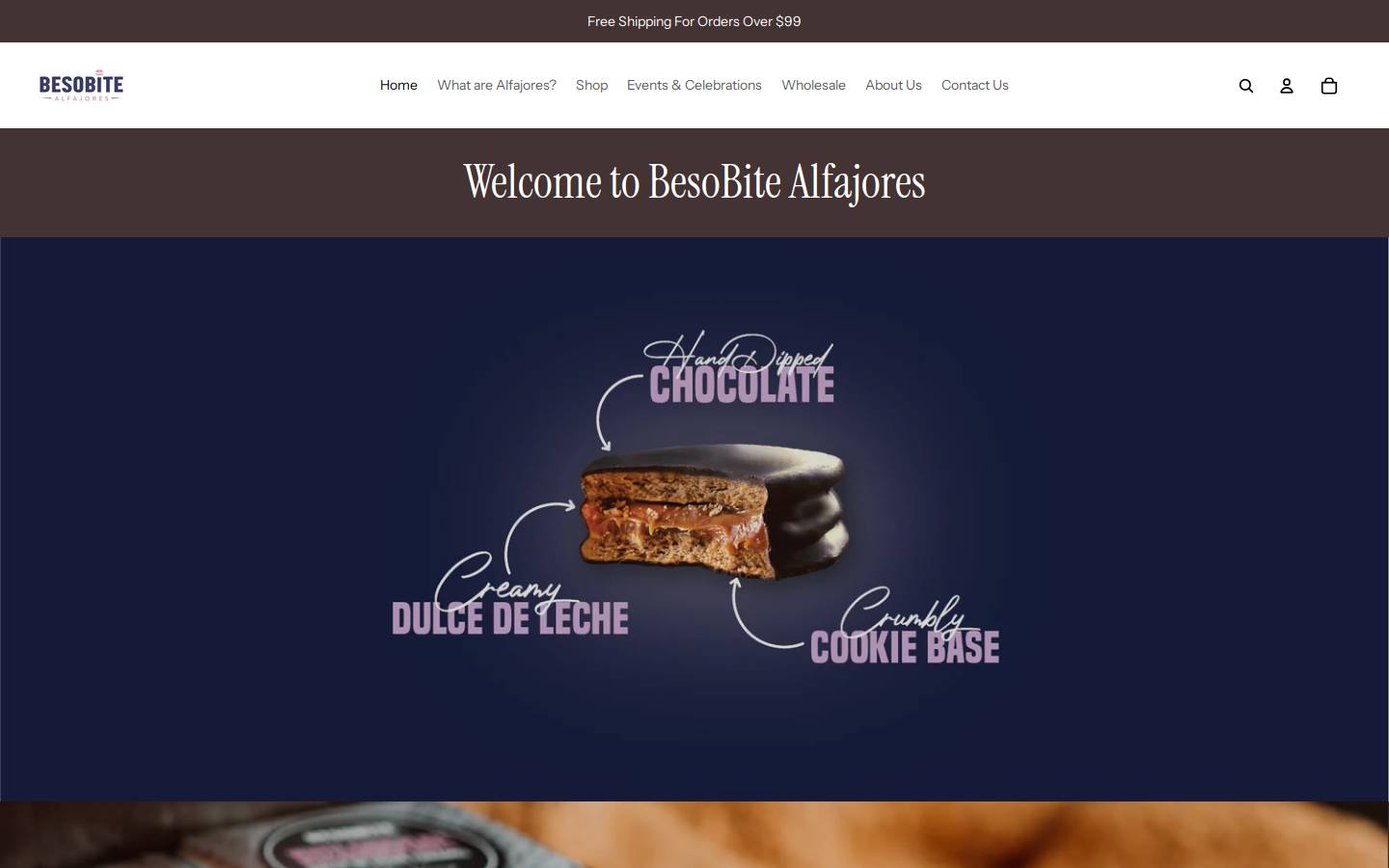 besobite.com.au homepage screenshot
