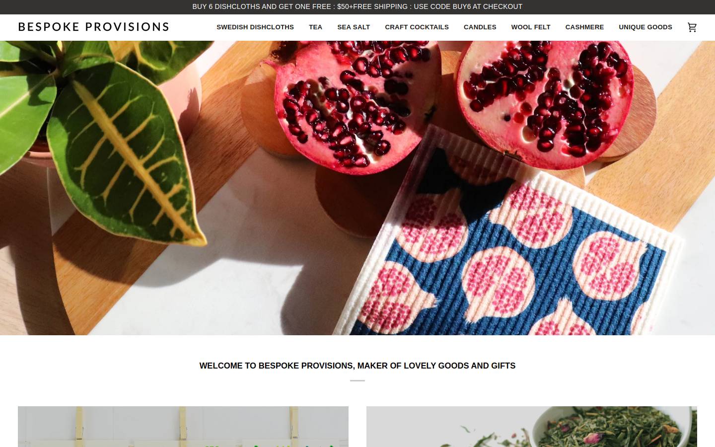 bespokesalt.com homepage screenshot