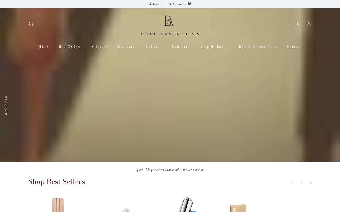 bestaesthetics.net homepage screenshot