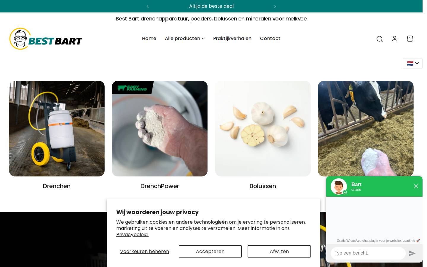 bestbart.com homepage screenshot