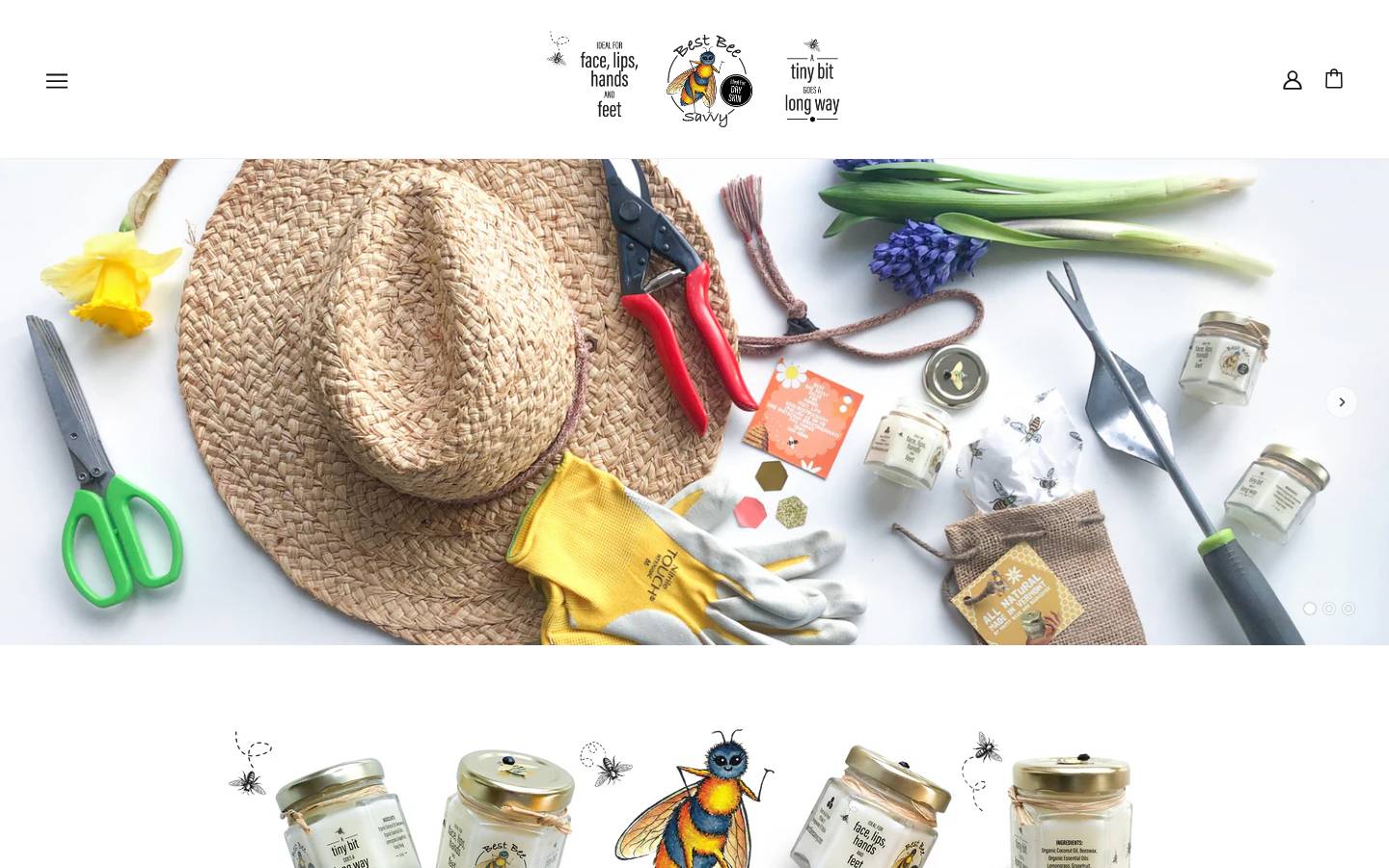 bestbeesavvy.com homepage screenshot