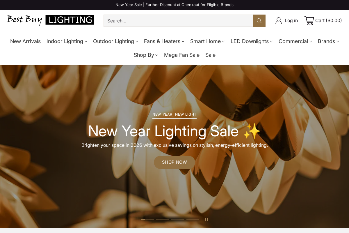 bestbuylighting.com.au homepage screenshot