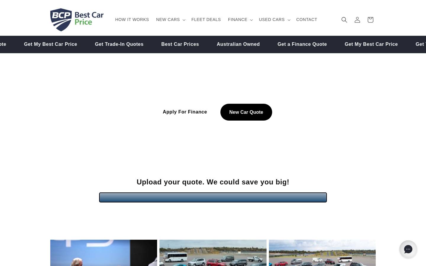 bestcarprice.au homepage screenshot