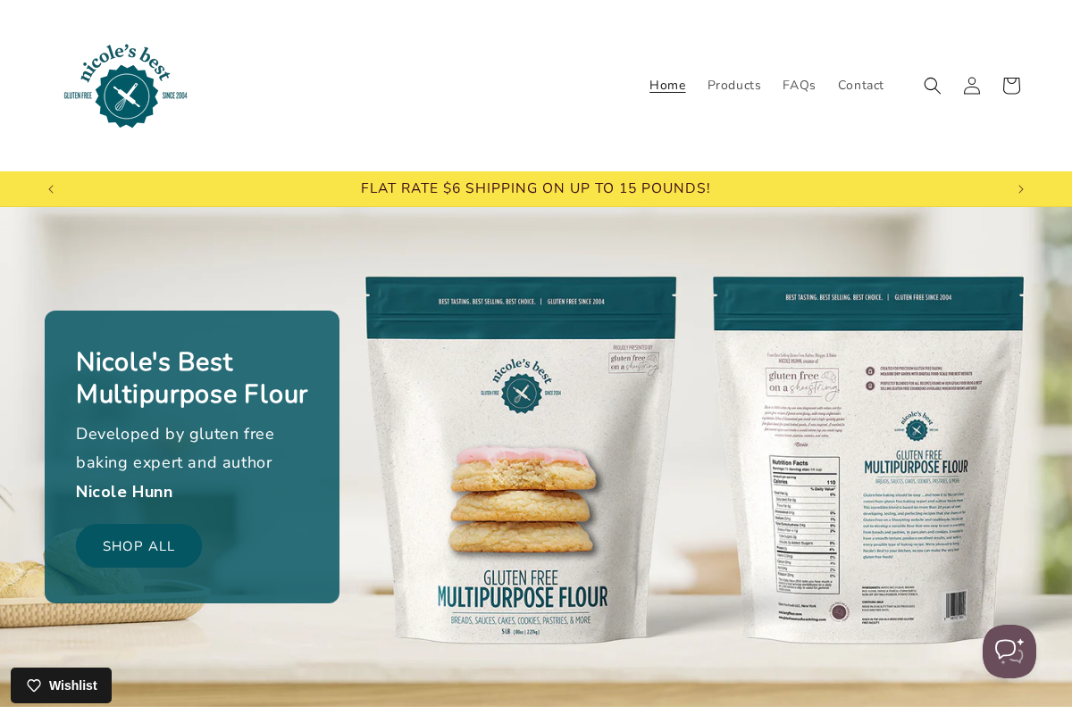 Nicole's Best homepage screenshot