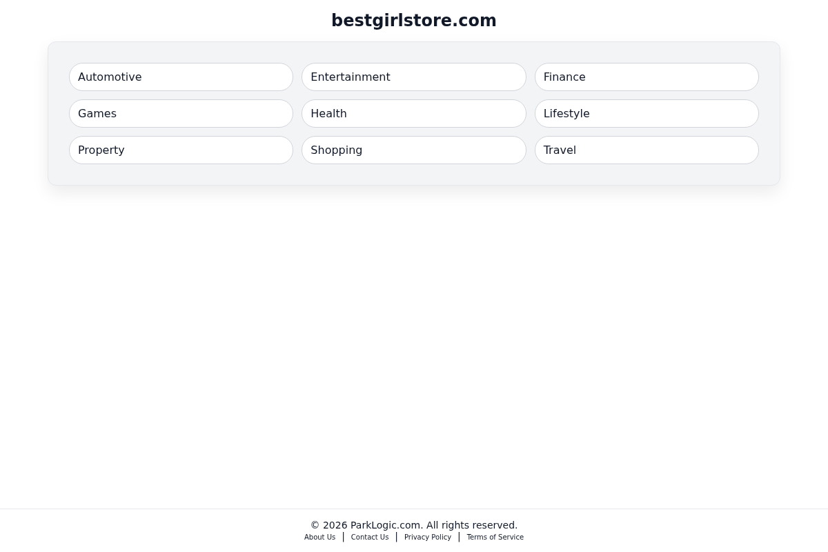 bestgirlstore.com homepage screenshot