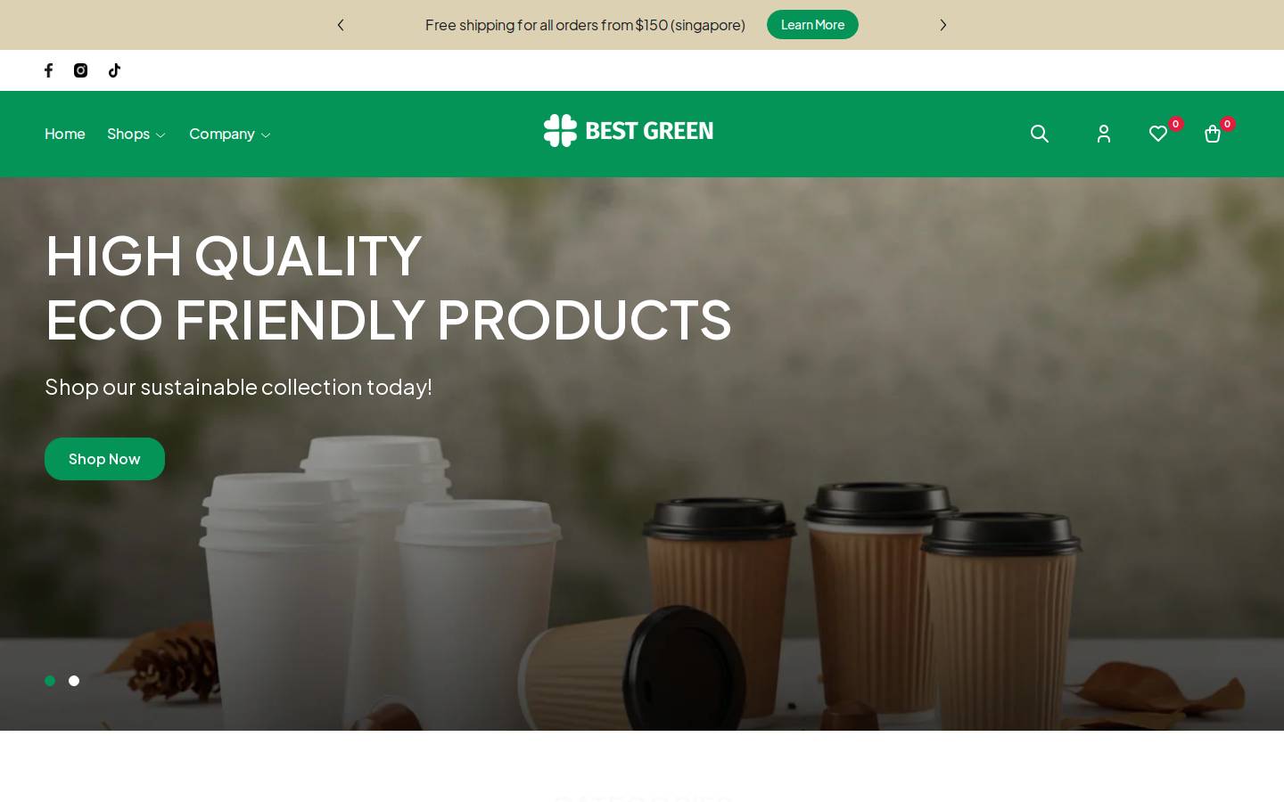 bestgreen.com.sg homepage screenshot