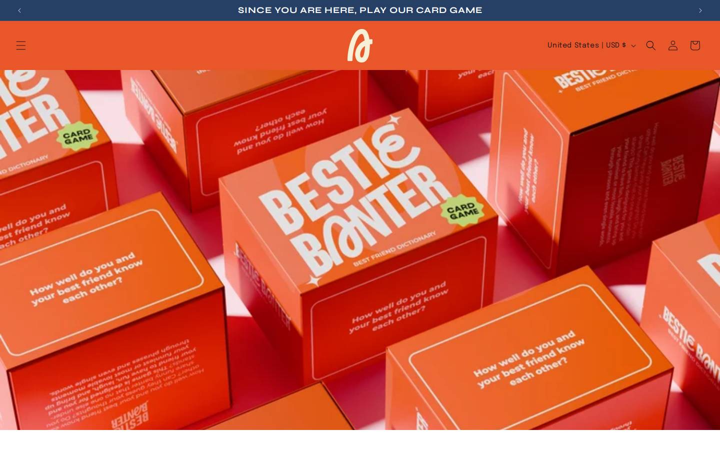 bestiebanter.com homepage screenshot