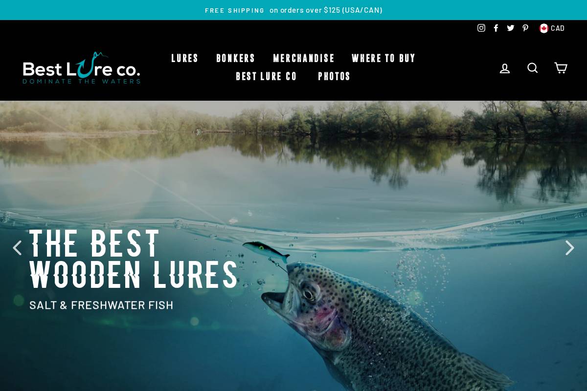 bestlure.ca homepage screenshot