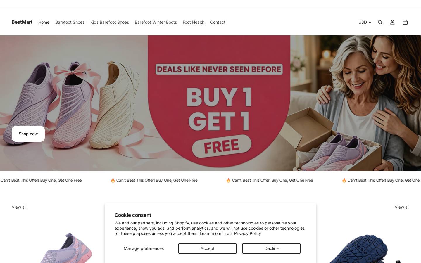 bestmartonline.shop homepage screenshot