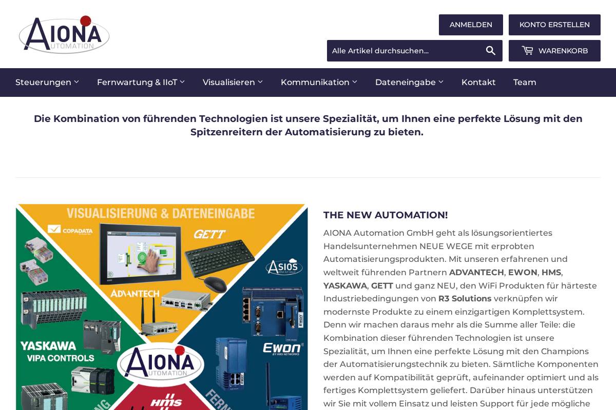 bestofautomation.at homepage screenshot