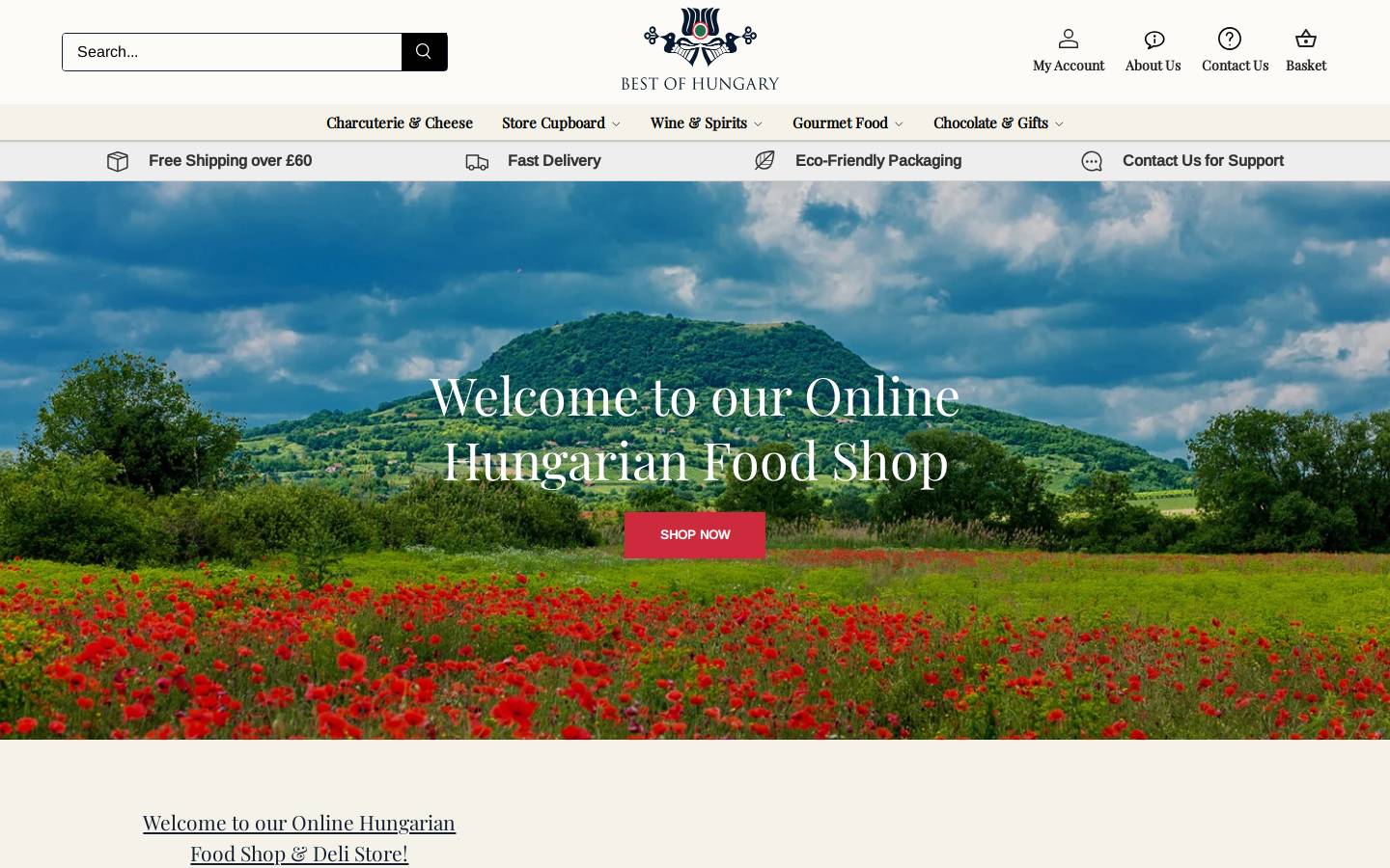 Best of Hungary homepage screenshot