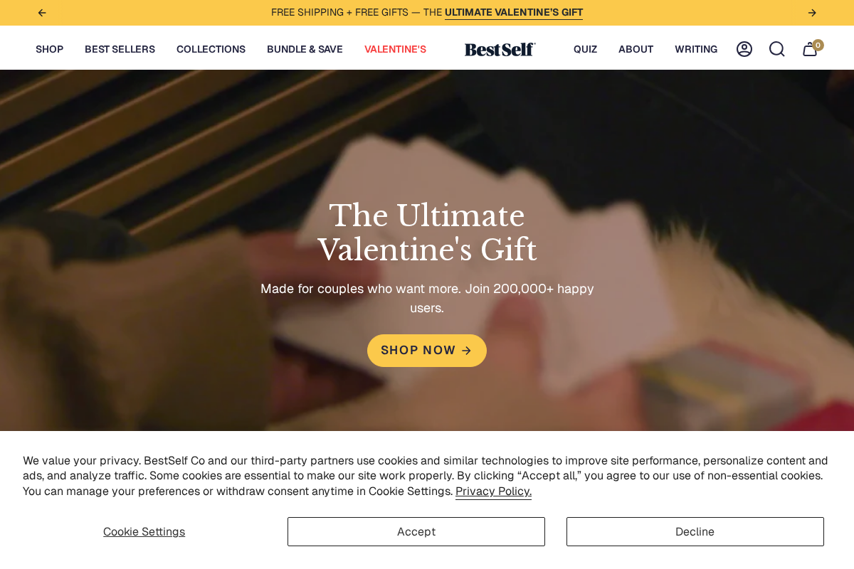 Best Self Co homepage screenshot