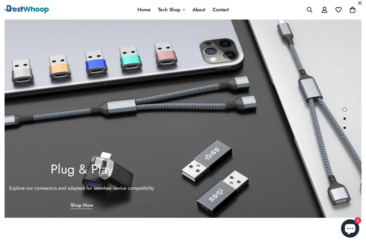 bestwhoop.com homepage screenshot