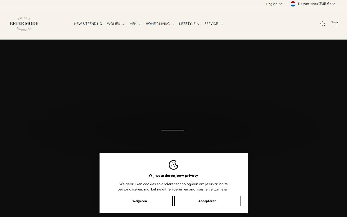 Betermode homepage screenshot