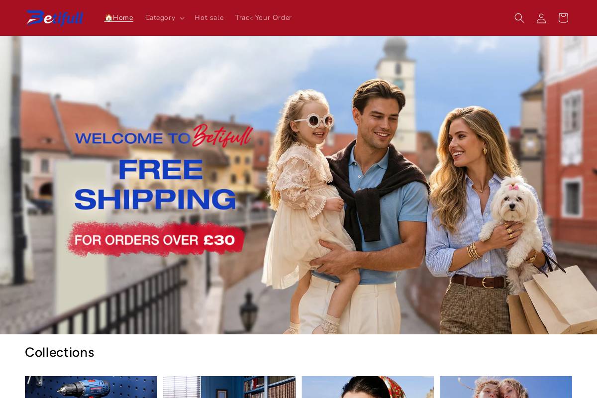 betifull.com homepage screenshot