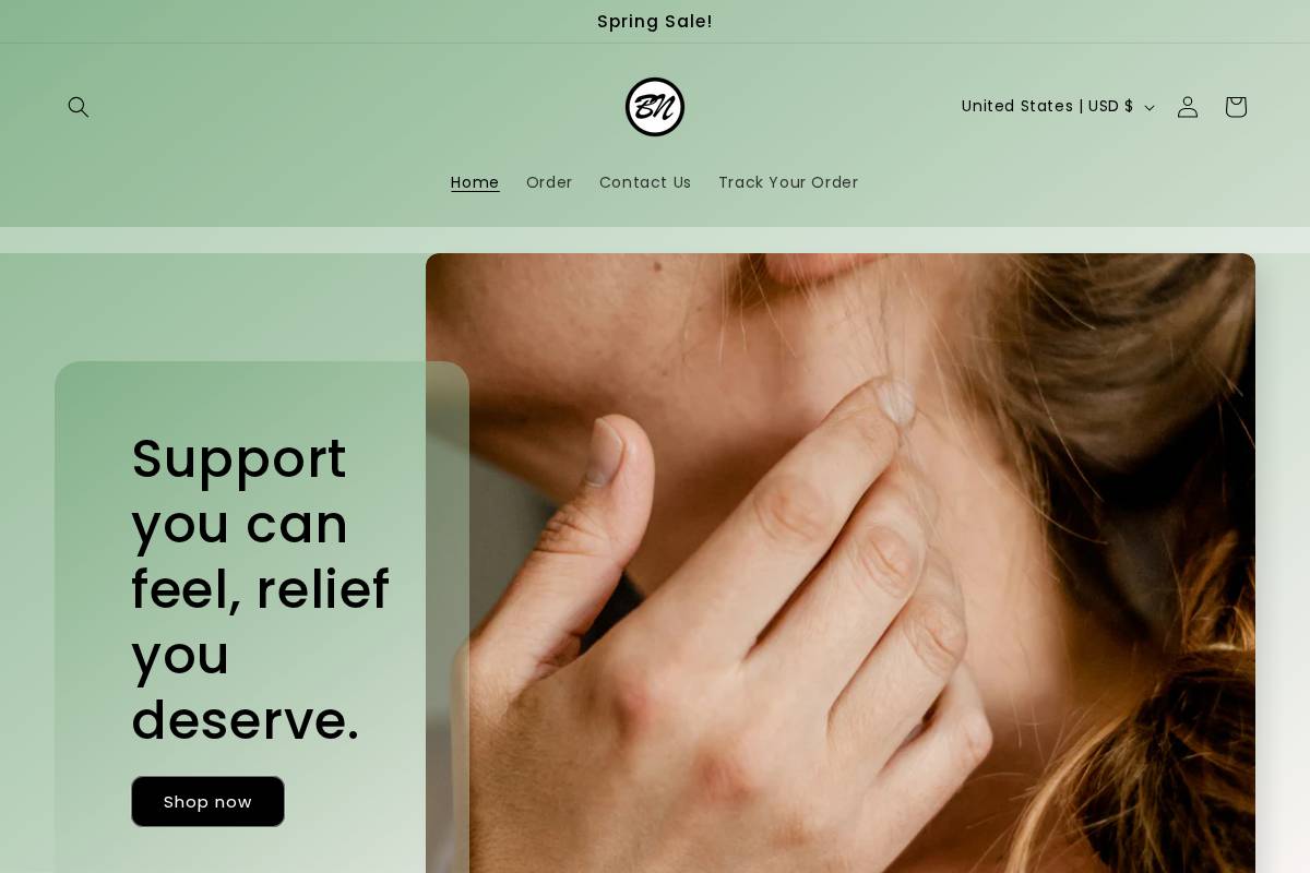 betrneck.com homepage screenshot