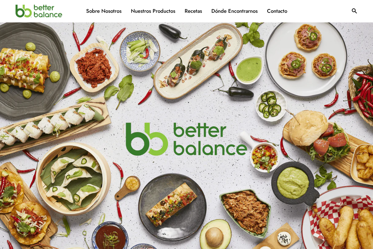 betterbalanceshop.com homepage screenshot