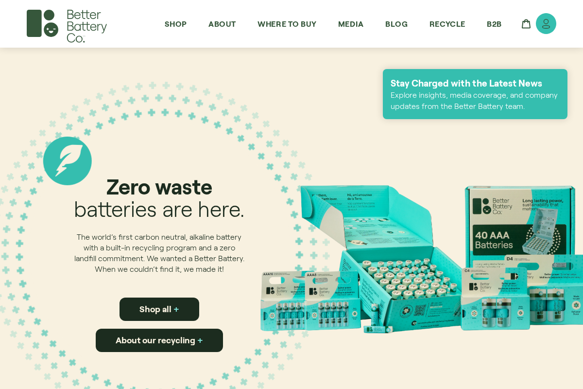 betterbattery.co homepage screenshot