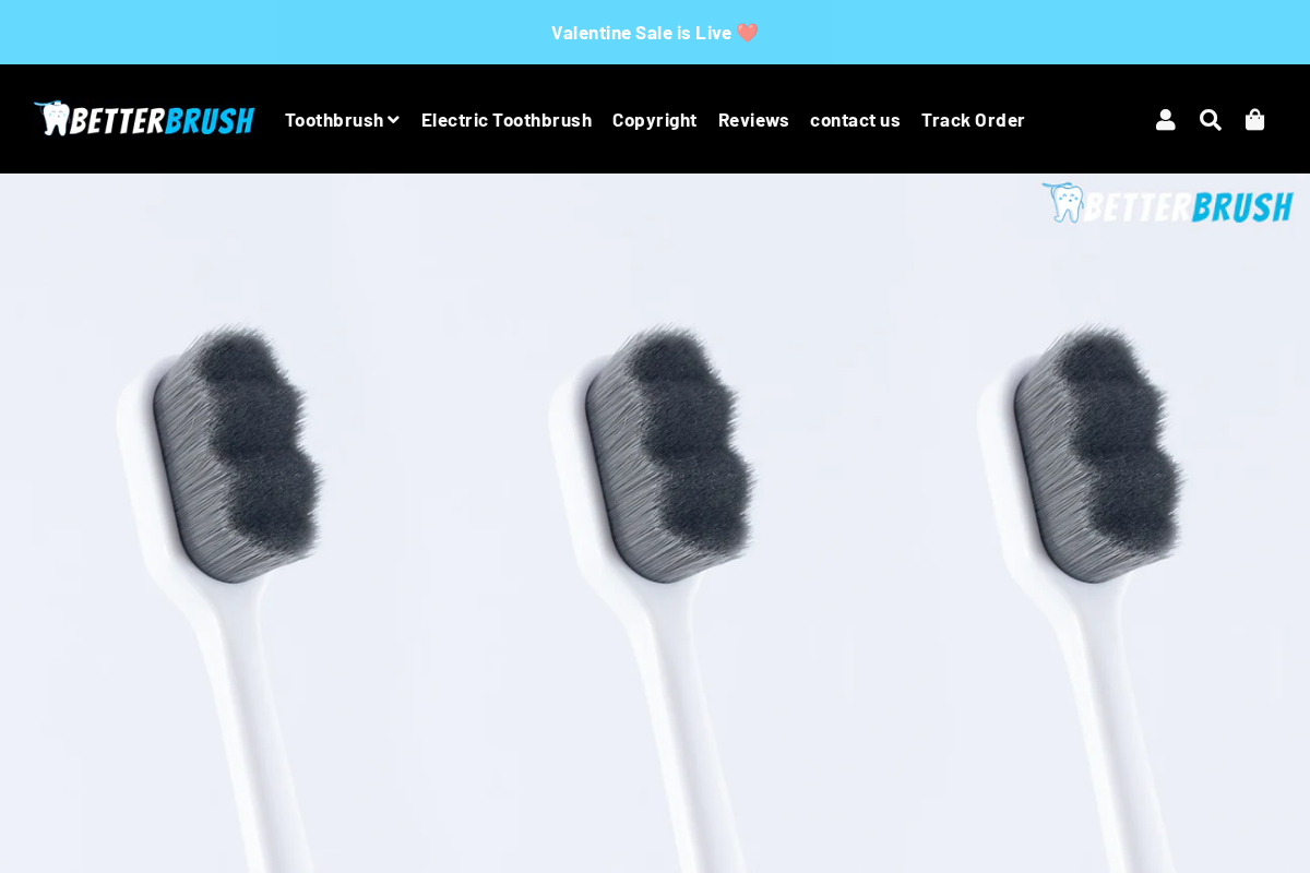 betterbrush.in homepage screenshot