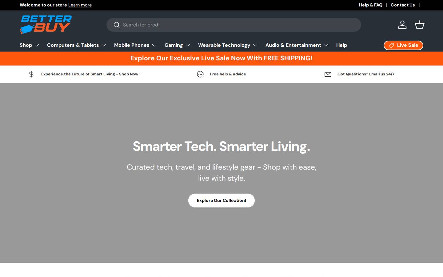 betterbuyclub.com homepage screenshot