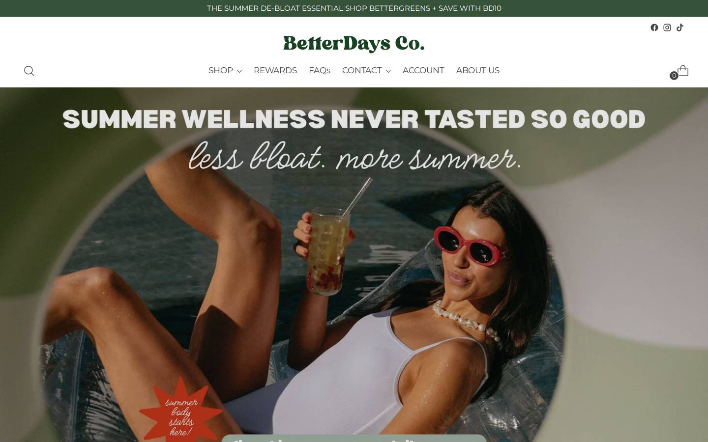 betterdaysco.com homepage screenshot
