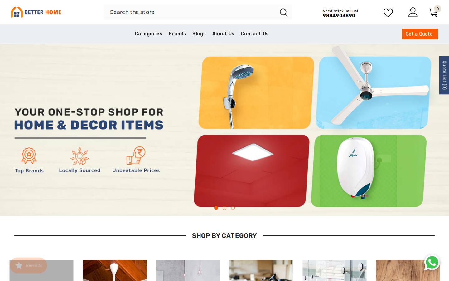 betterhomeapp.com homepage screenshot