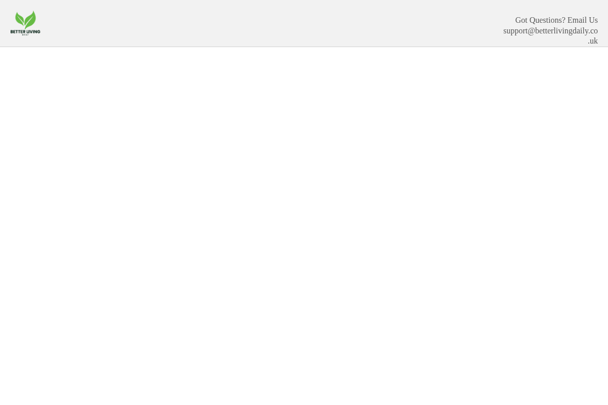 Betterlivingdaily homepage screenshot