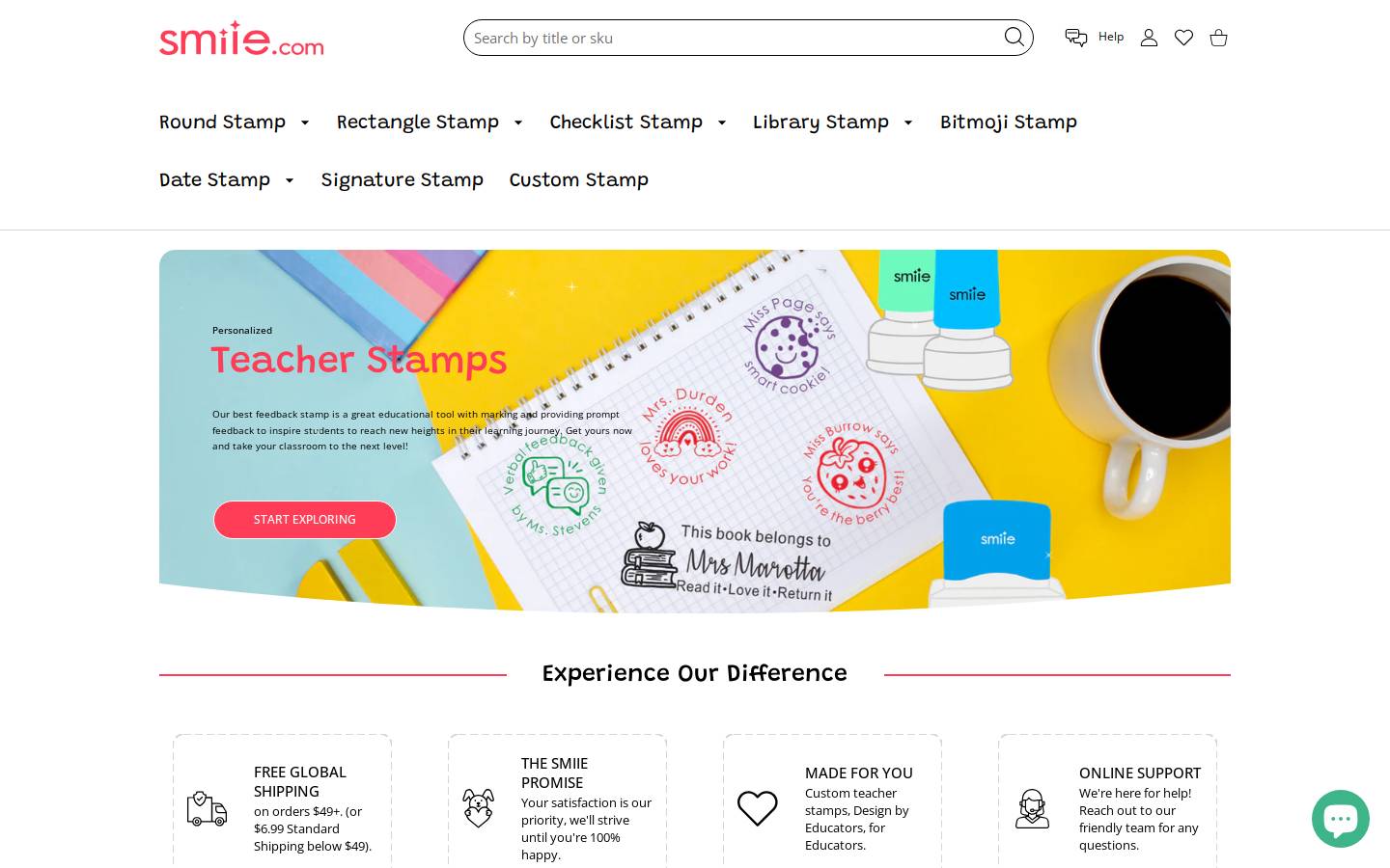 betterstamps.com homepage screenshot
