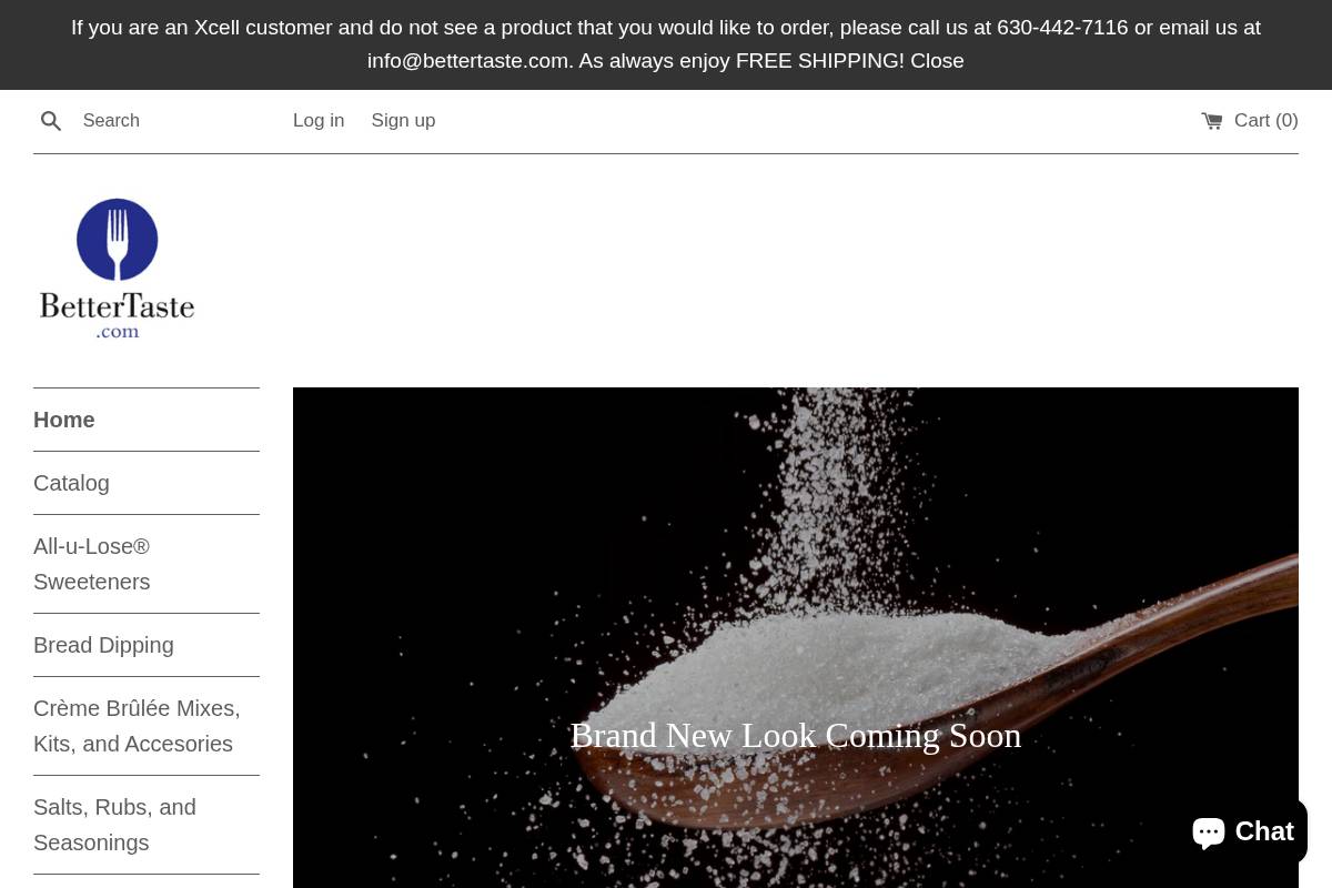 bettertaste.com homepage screenshot