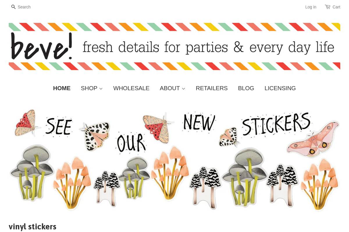 beve.co homepage screenshot