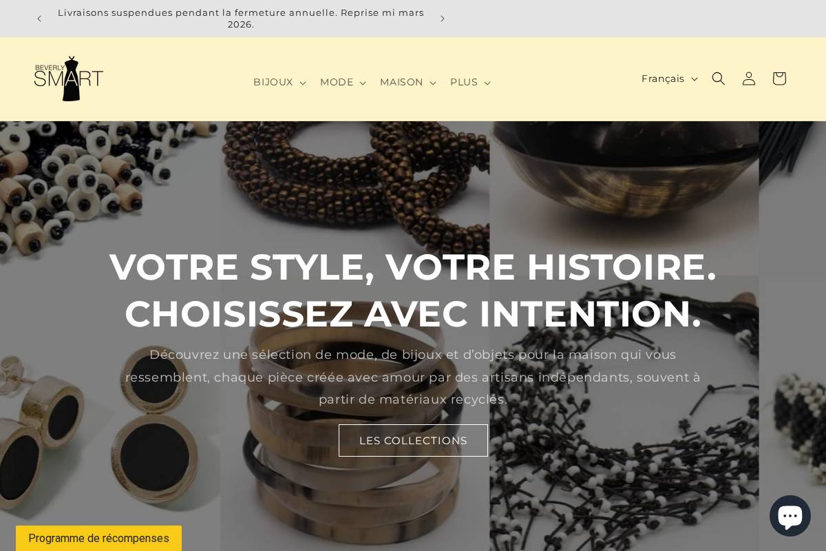 beverlysmart.com homepage screenshot