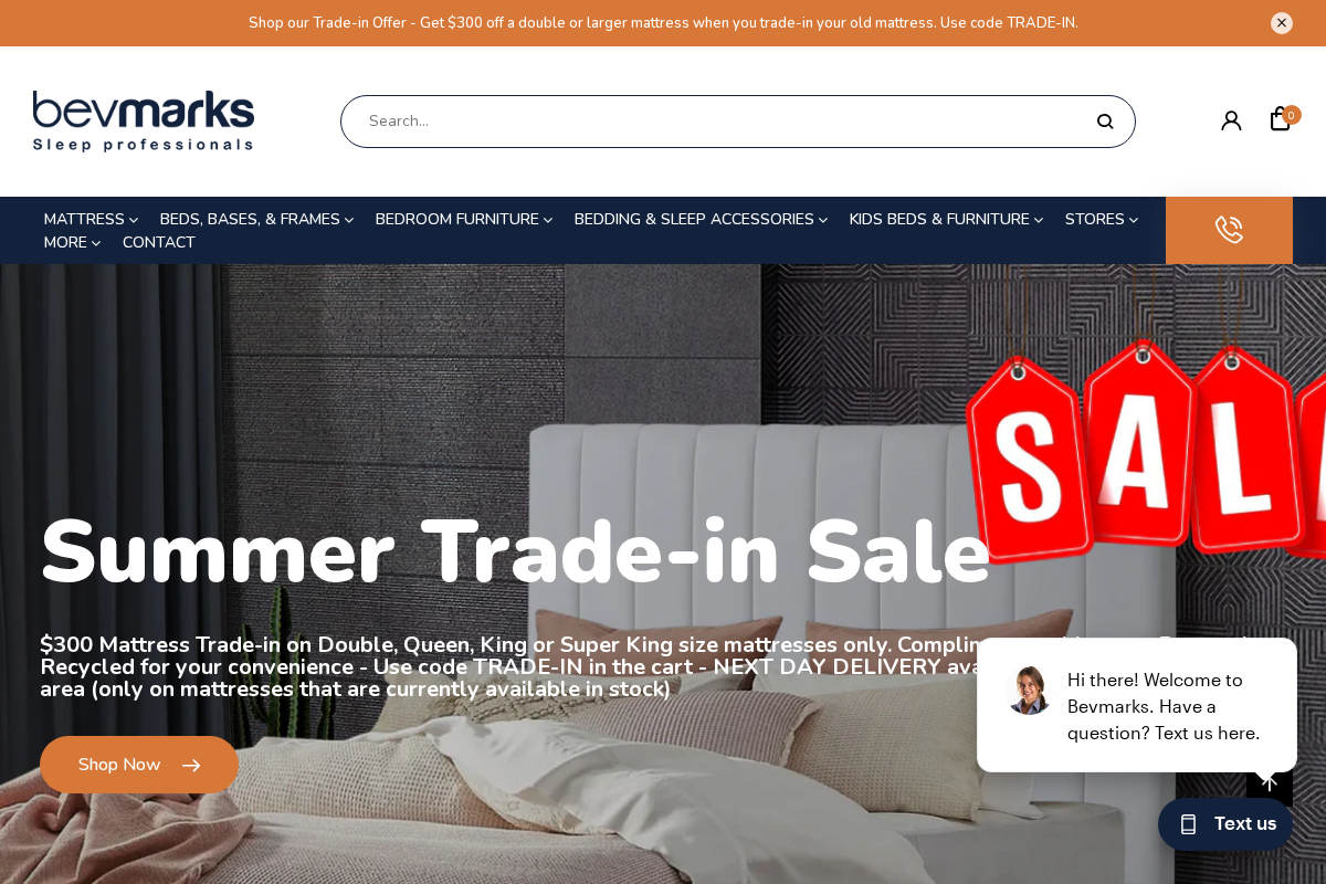 bevmarks.com.au homepage screenshot